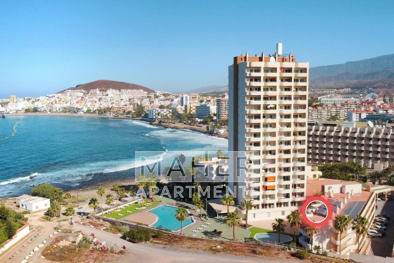 Modern Apartment With An Addictive Terrace View Los Cristianos  Spanien